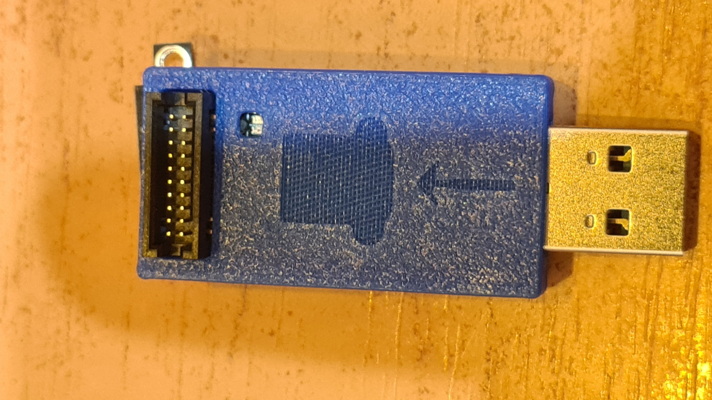 Bottom with emmc symbols for MKS EMMC Adapter Case (Tighter Fit)