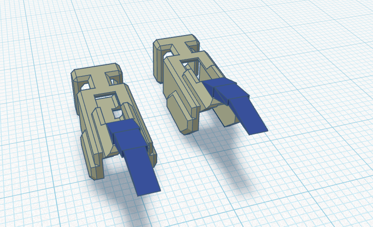 Reverse spikes for 13 dummy arm