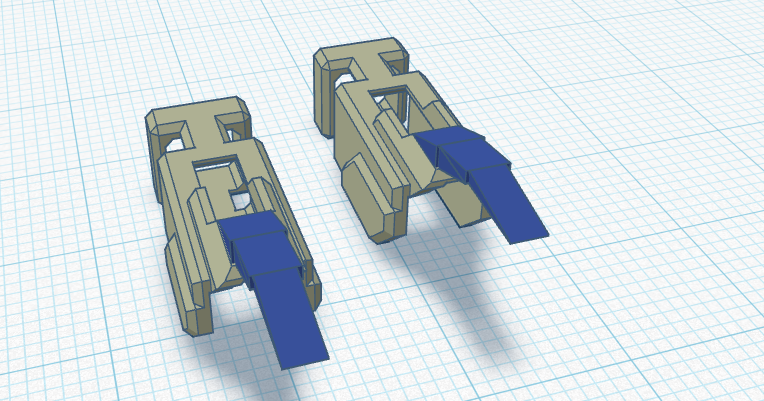 Reverse spikes for 13 dummy arm by askgam | Download free STL model ...