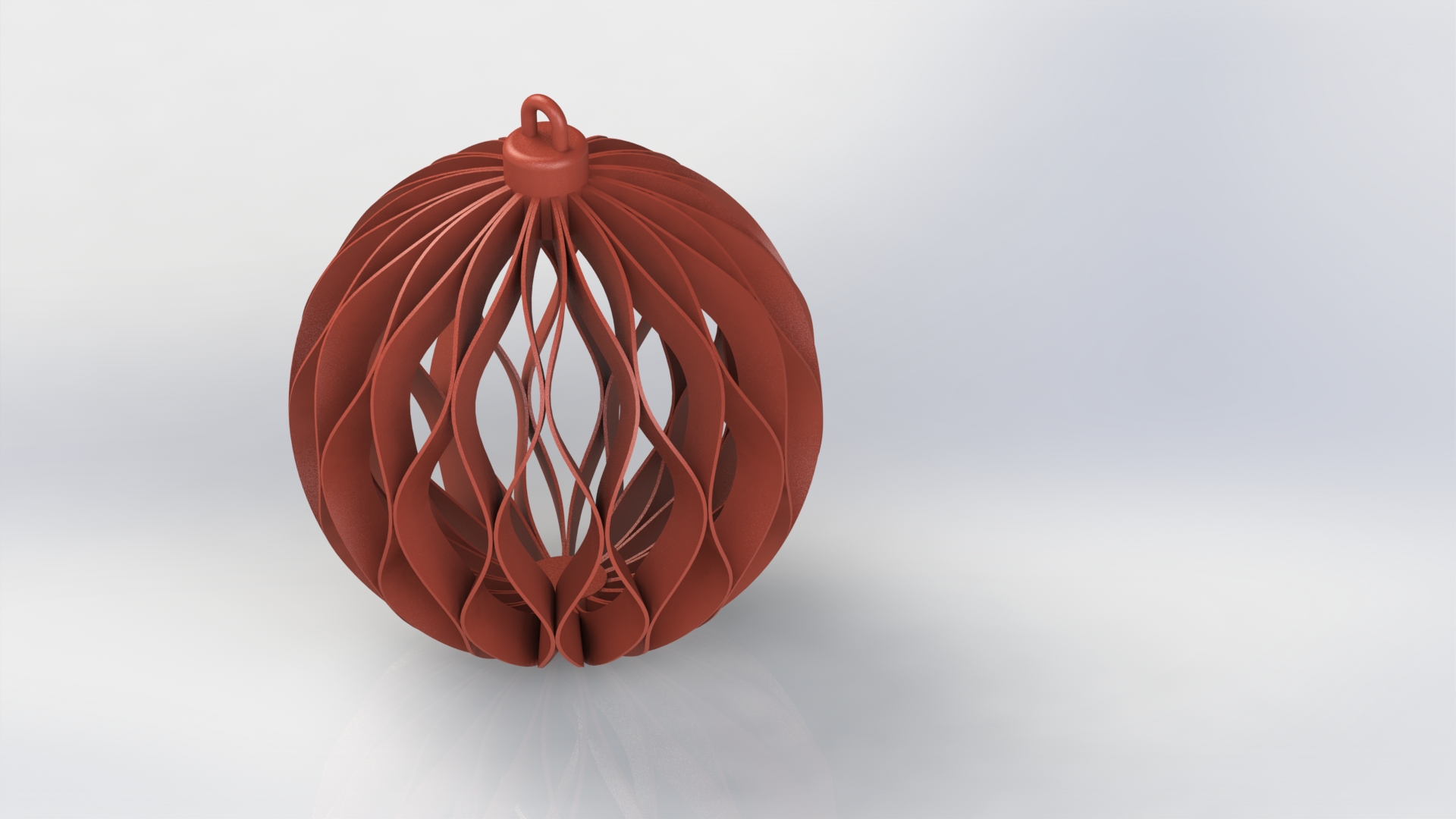 Hollow Honeycomb Christmas Ornament By Motiform Studio 