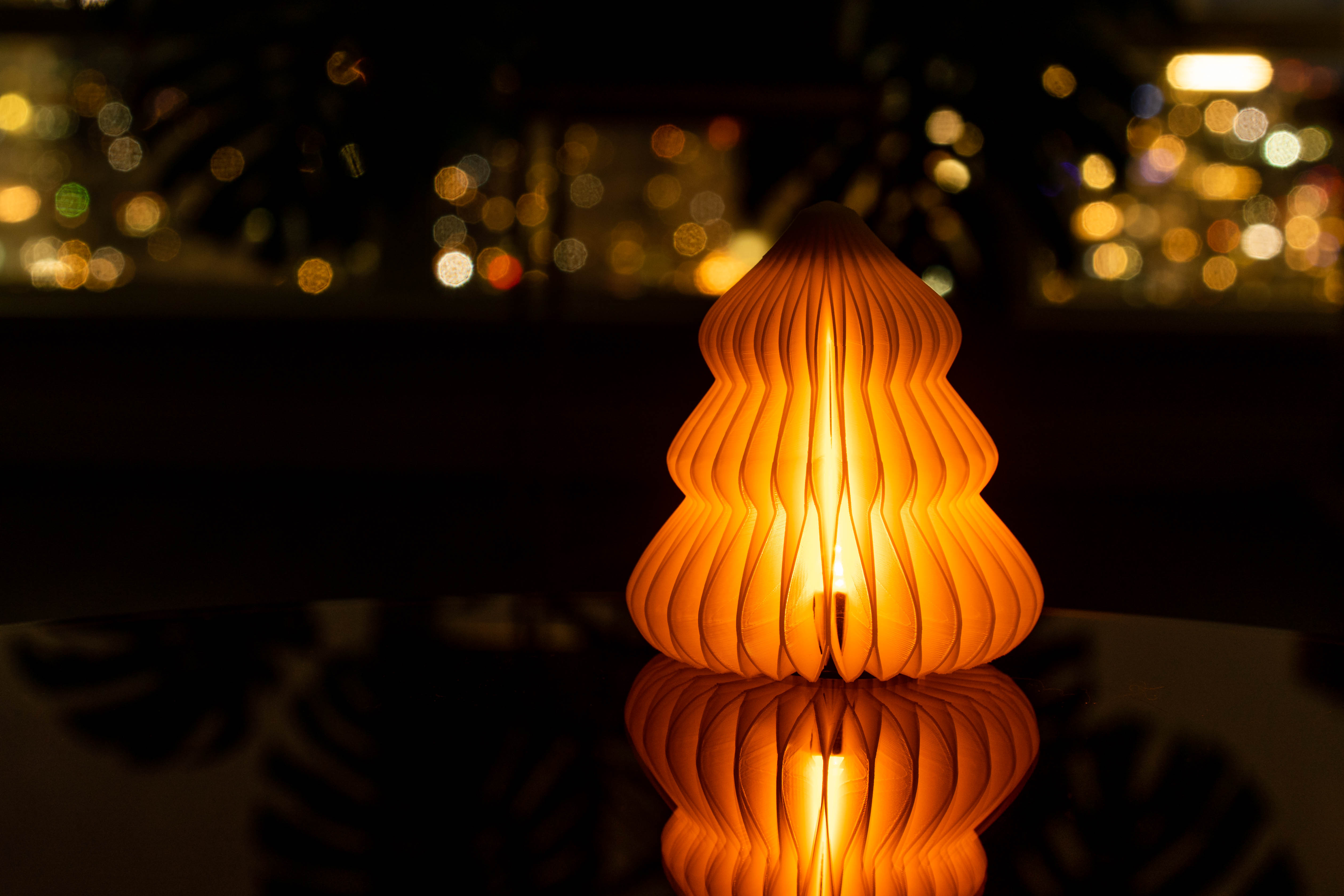 Honeycomb Christmas Tree - Led Tea Light Compatible By Motiform Studio 