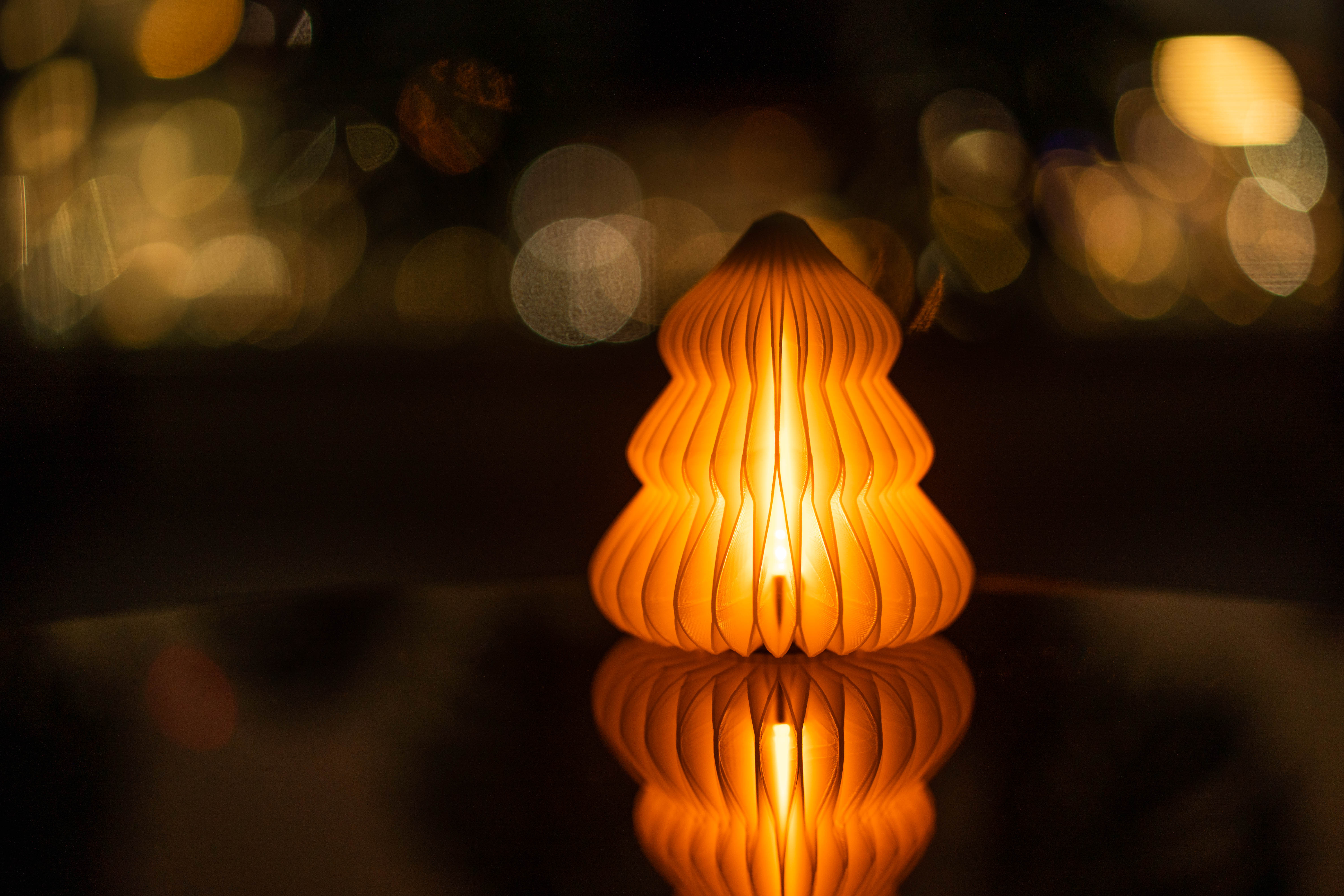 Honeycomb Christmas Tree - Led Tea Light Compatible By Motiform Studio 