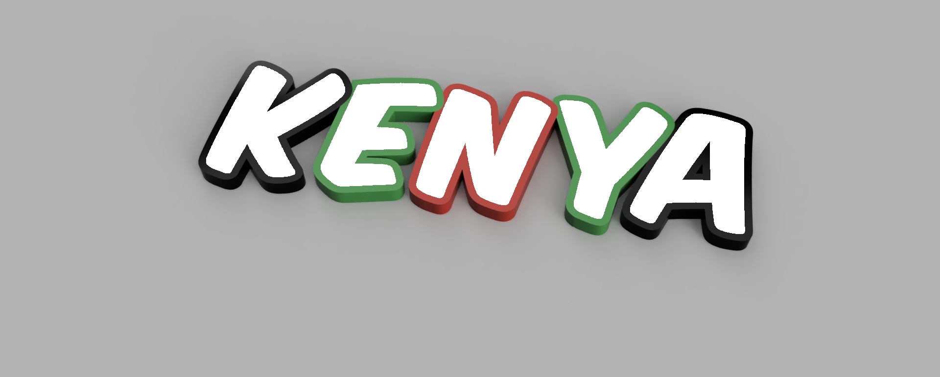LED Letters Kenya