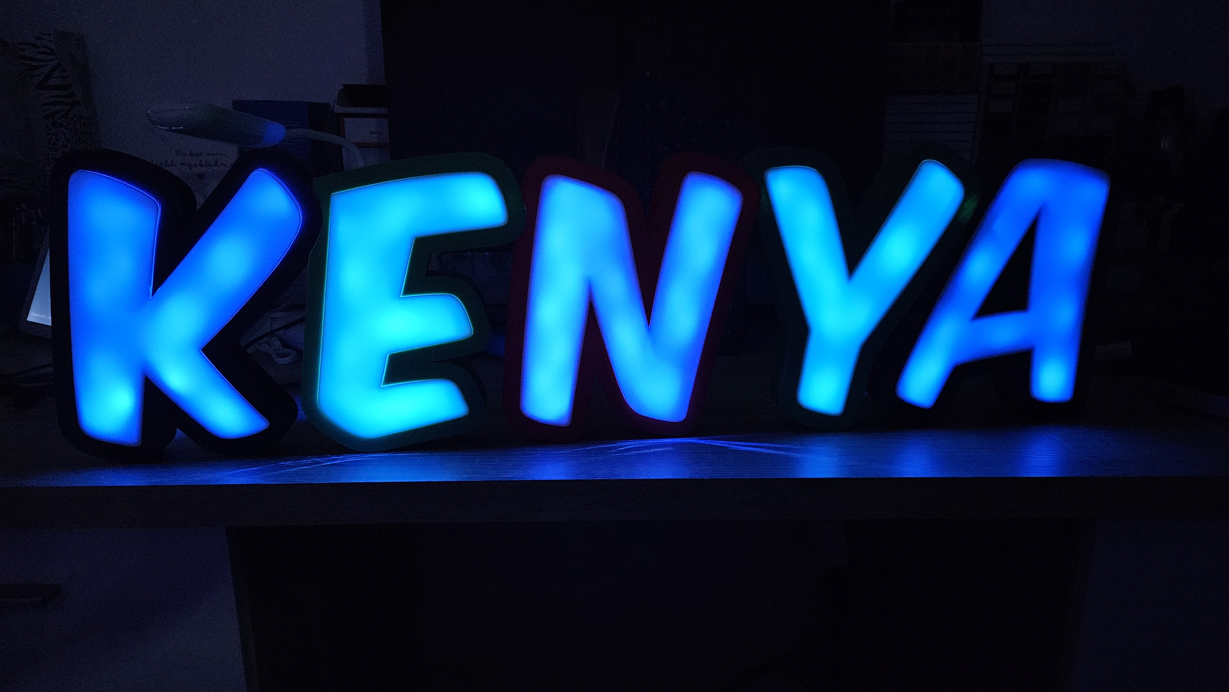 LED Letters Kenya — miniatura 3