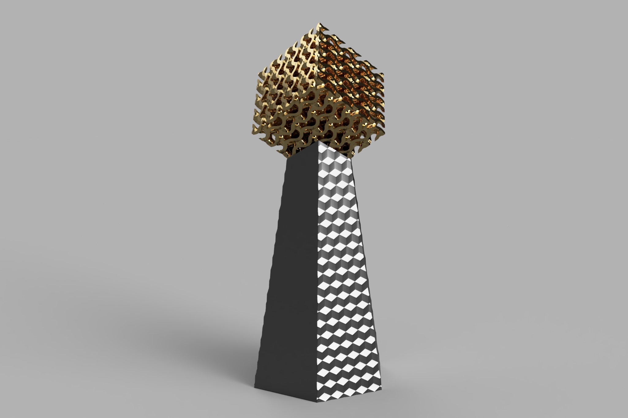 Gyroid TROPHY — miniatura 2