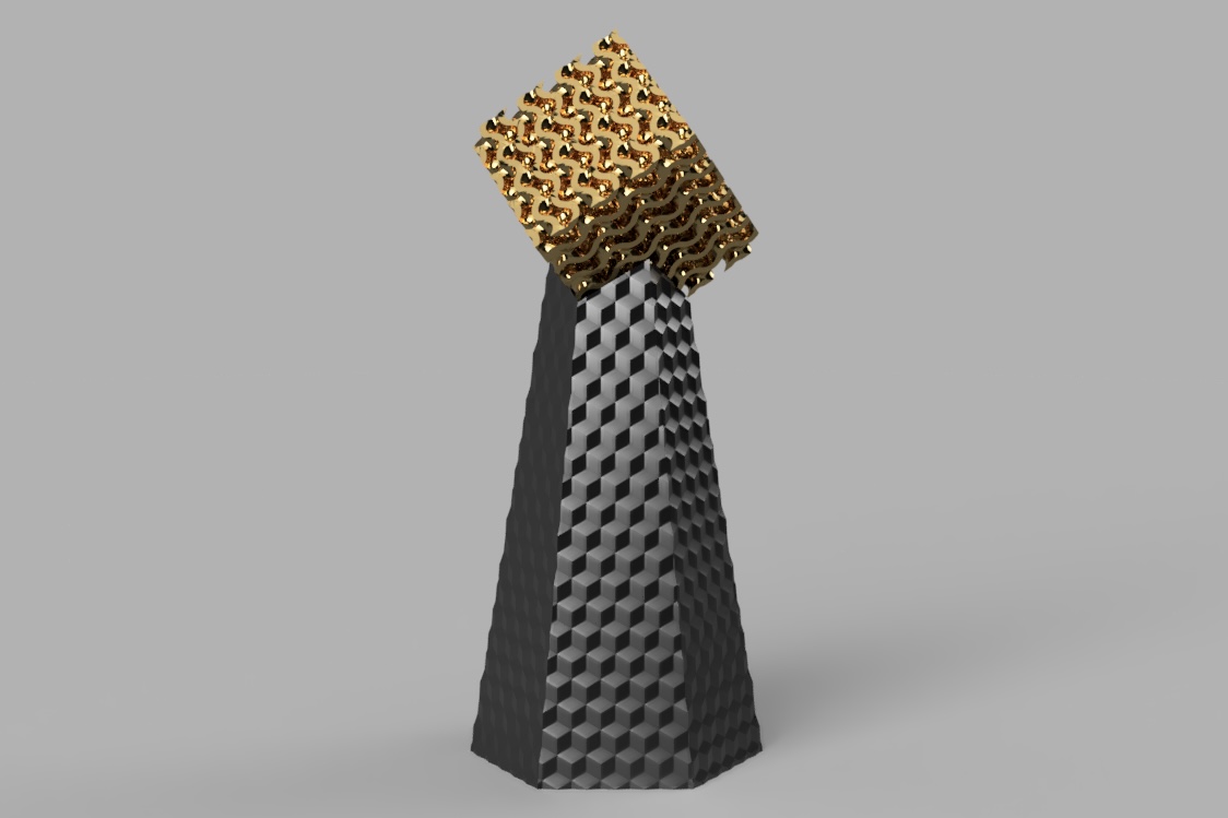 Gyroid TROPHY — miniatura 3