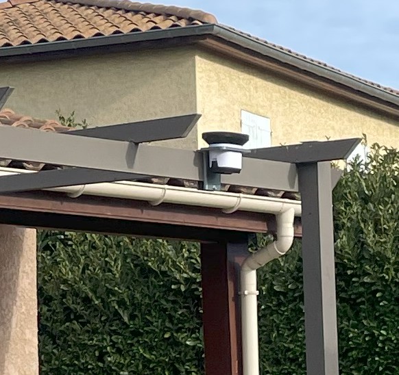 Support pluviometre la crosse technology