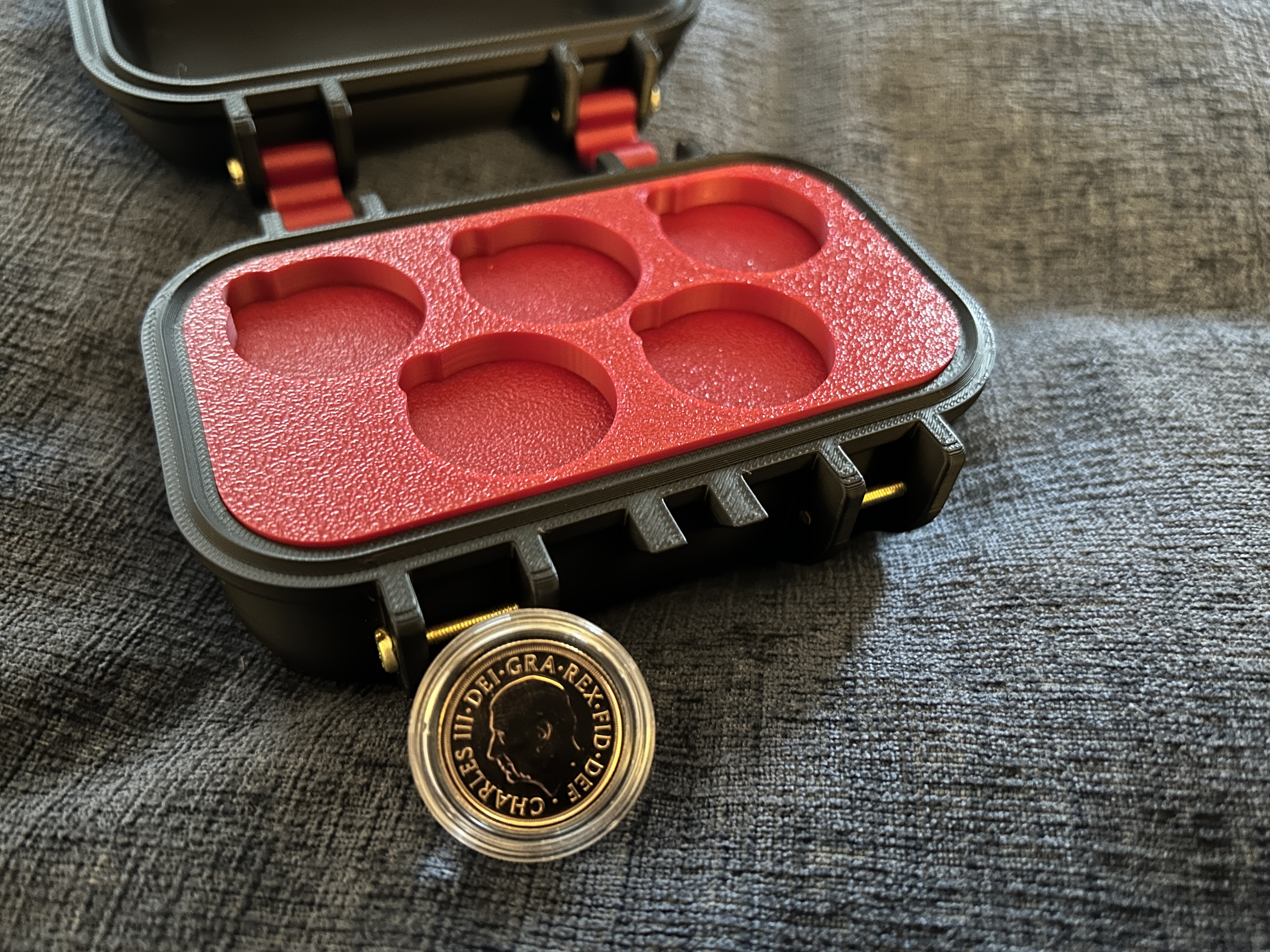 Insert for Gold Sovereign Coins (x5)