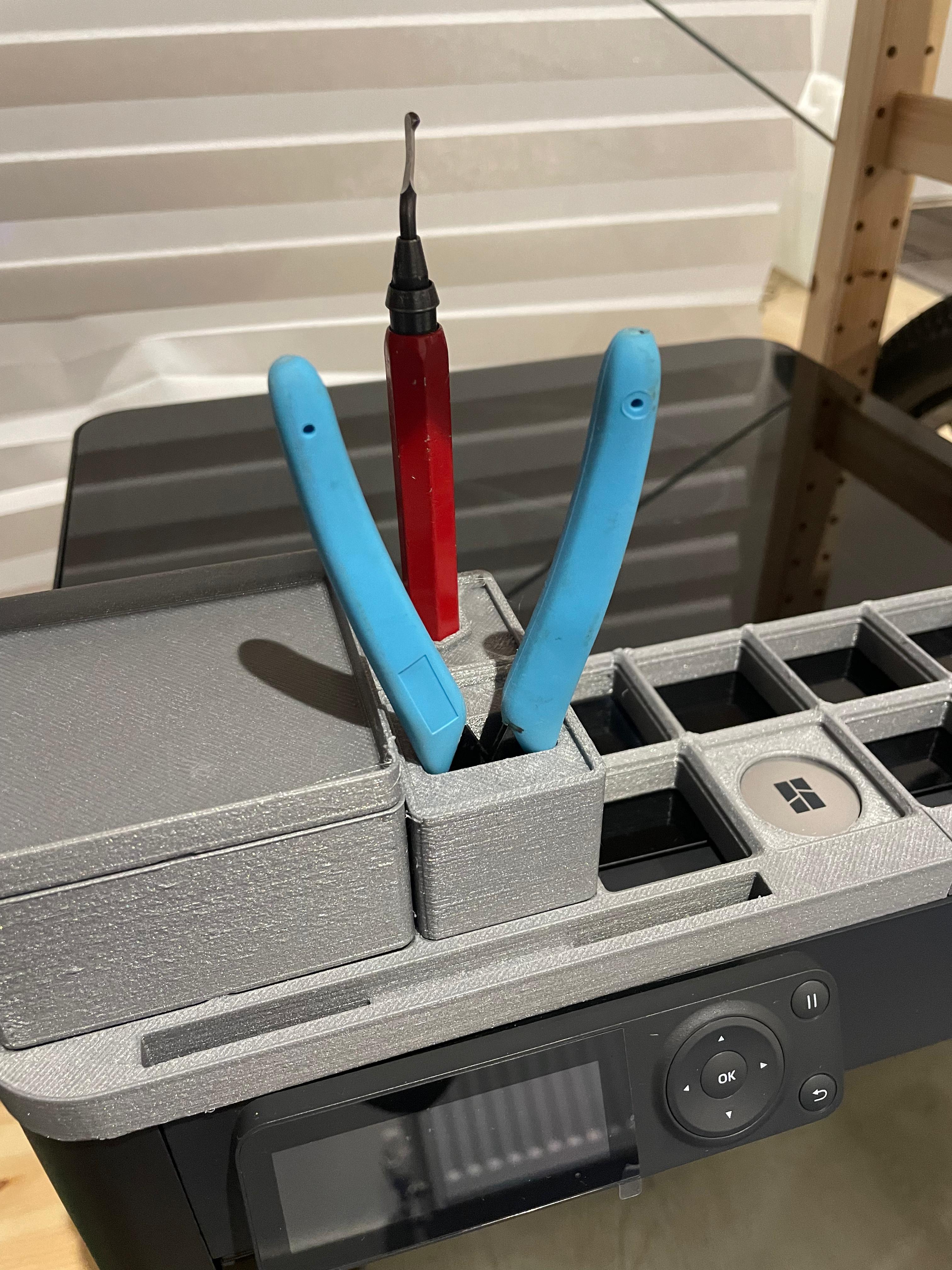 Ender 3 Flush Cutters/Snippers 1x1x6 Gridfinity bin