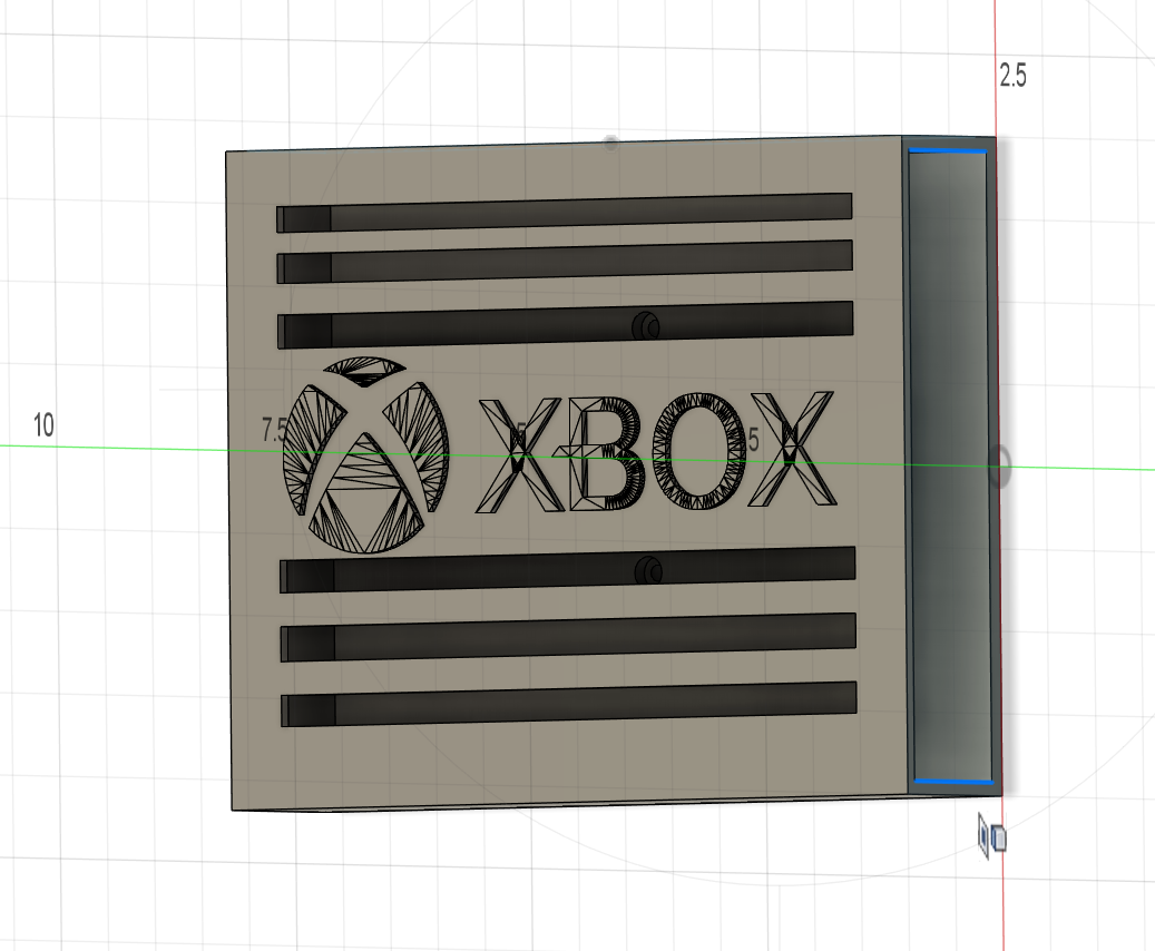 external xbox wall mount storage holder(2tb)