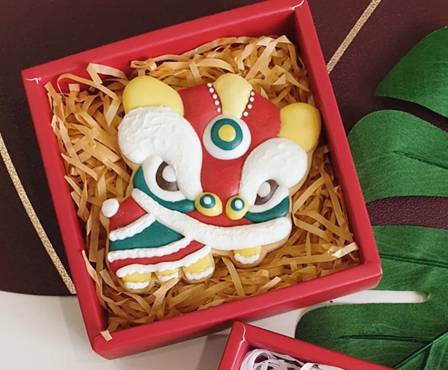 Lion Dance Cookie Cutter