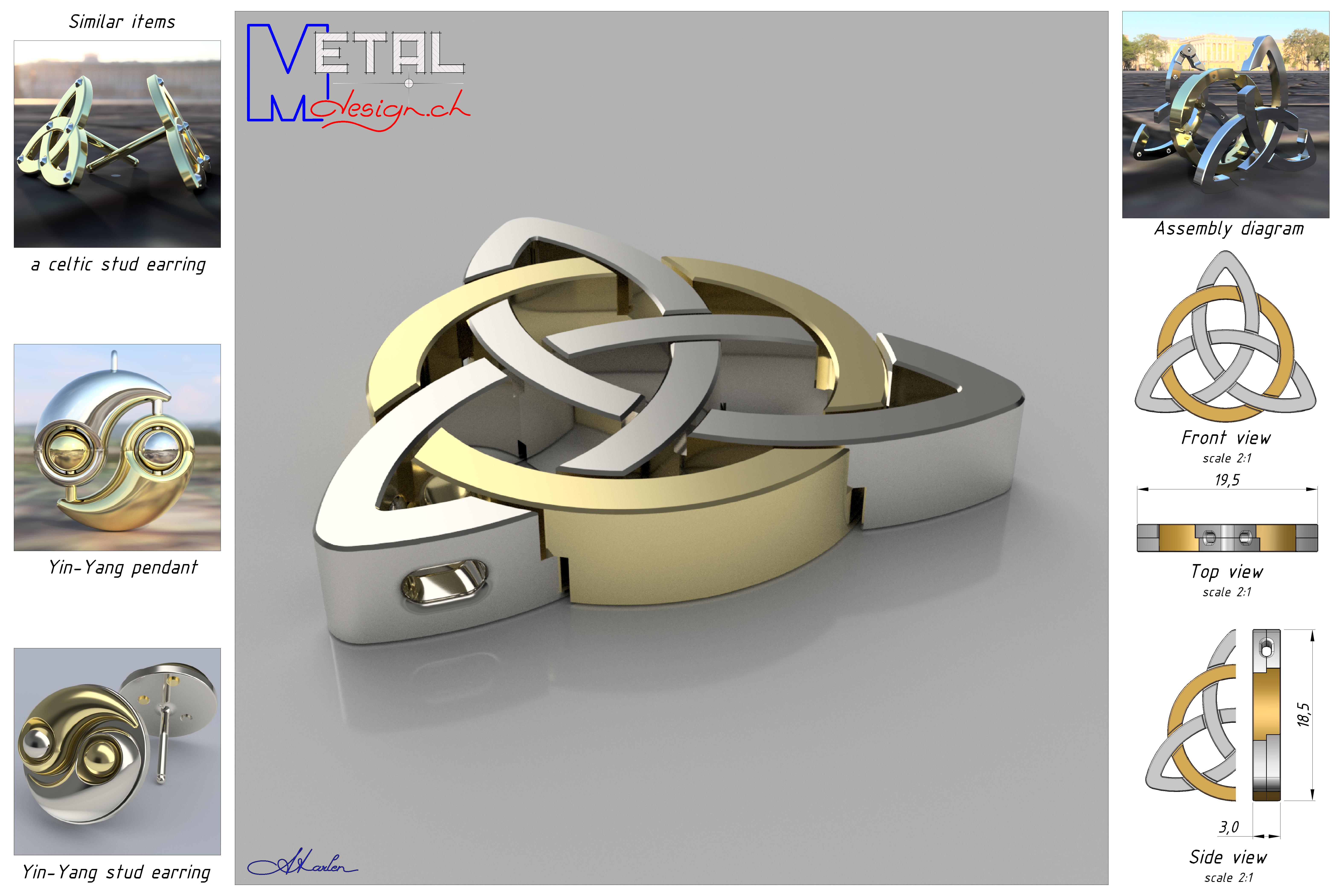 Celtic pendentif — thumbnail 2