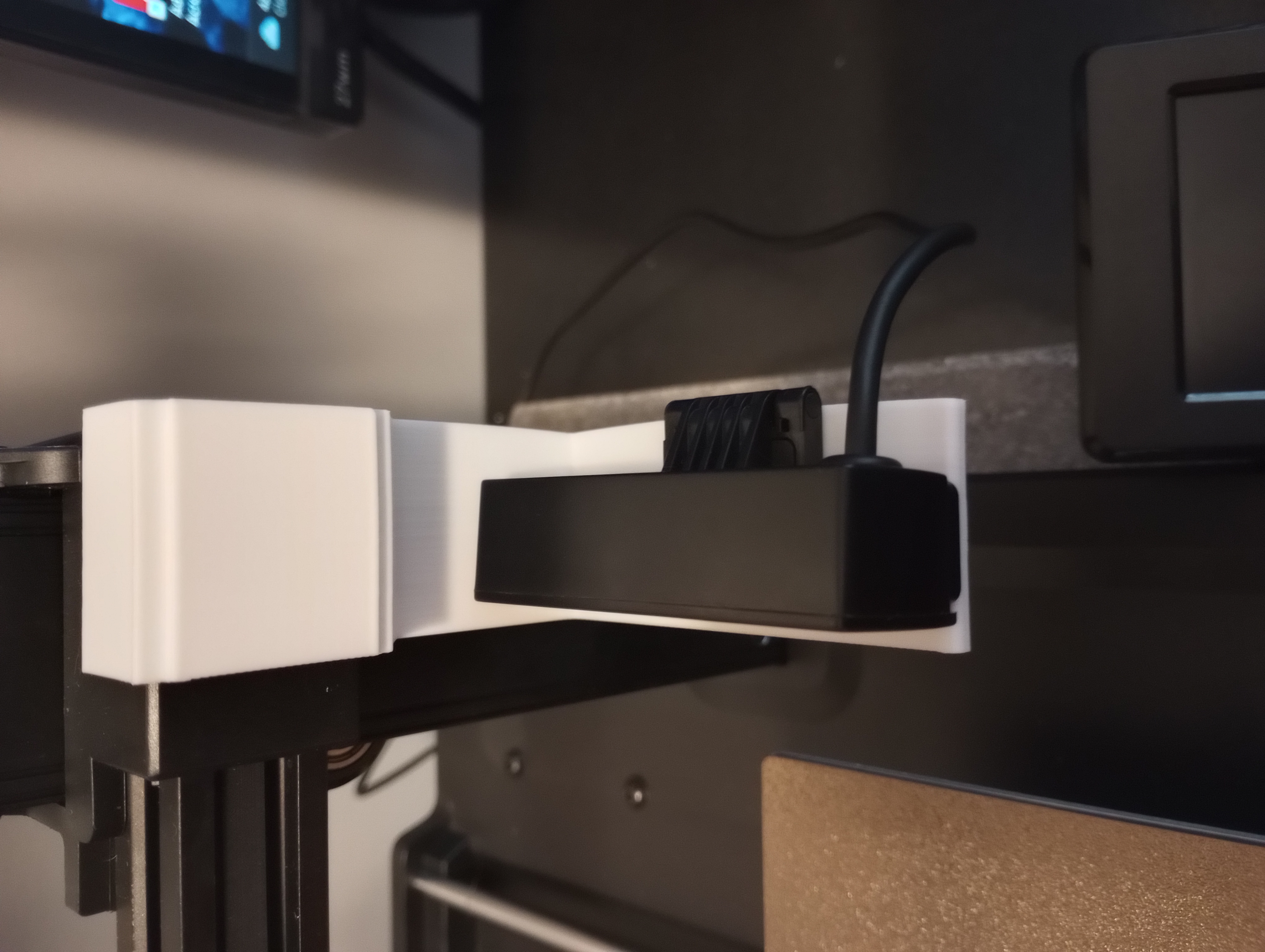 camera mount for ender 3 v3 se/ke for creality crcc-s7 camera