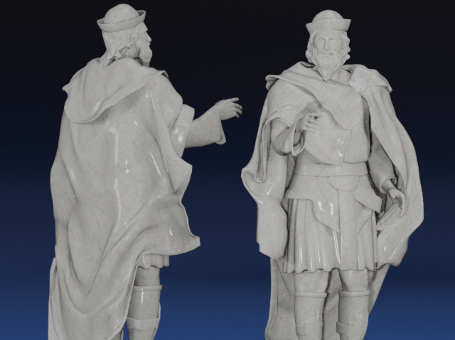 Wondering Stranger Statue