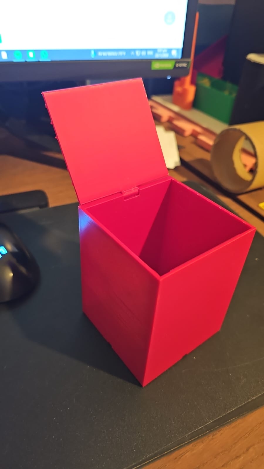 2X2 Gridfinity box with a lid — miniatura 2
