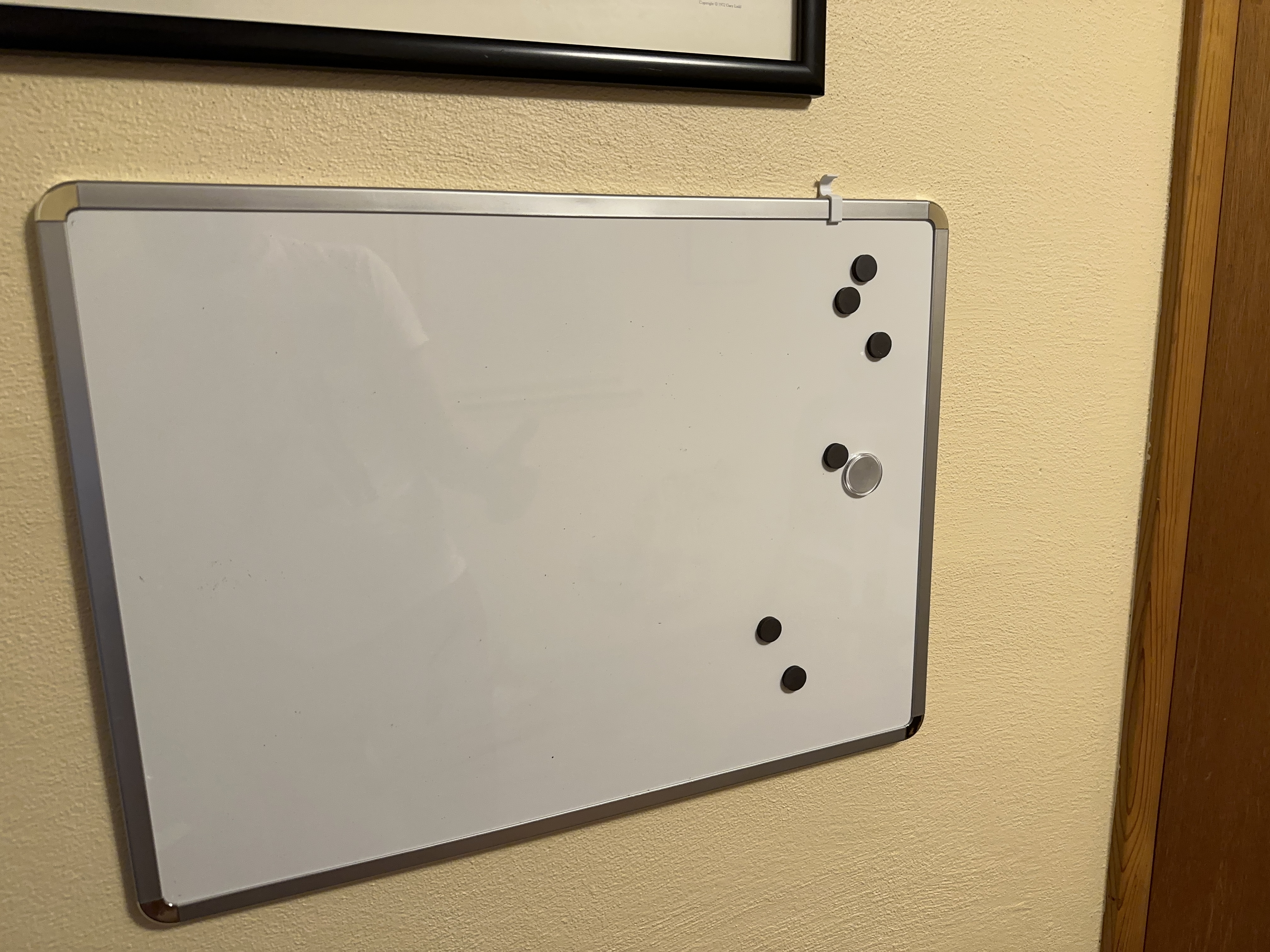 Super Simple Whiteboard Hanger