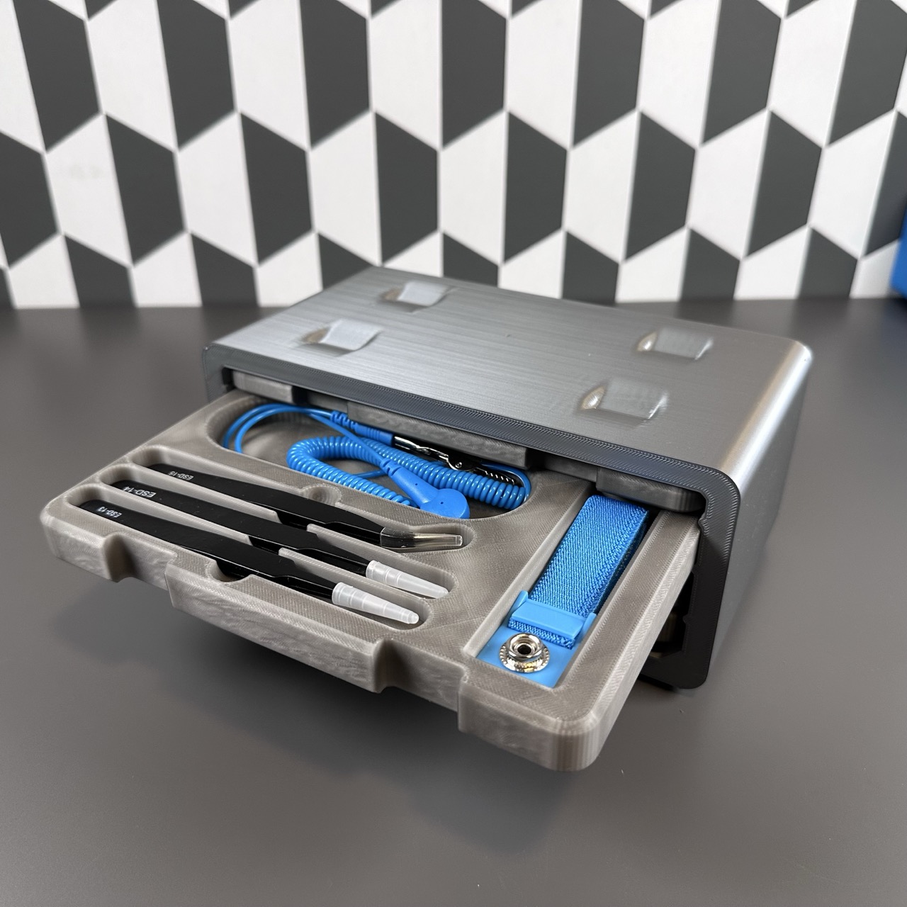 FixBox – The Ultimate Desk Organizer for Electronics Repair