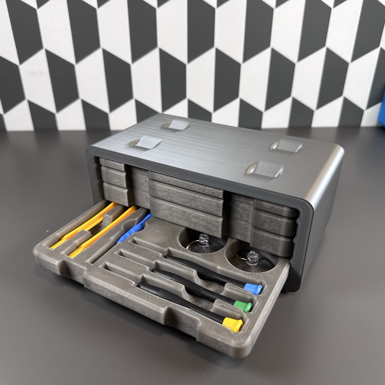 FixBox – The Ultimate Desk Organizer for Electronics Repair — miniatura 2