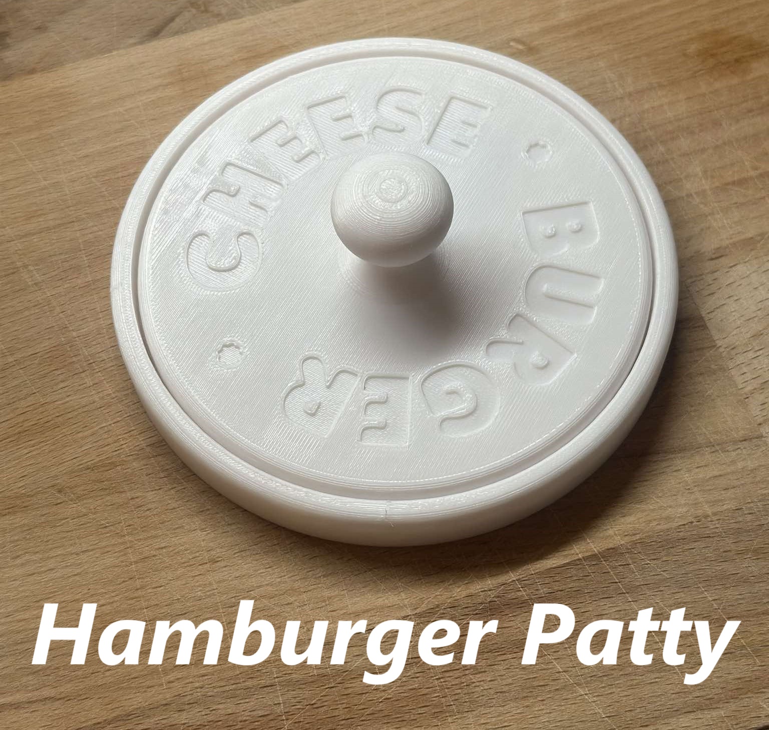 Hamburger Patty press