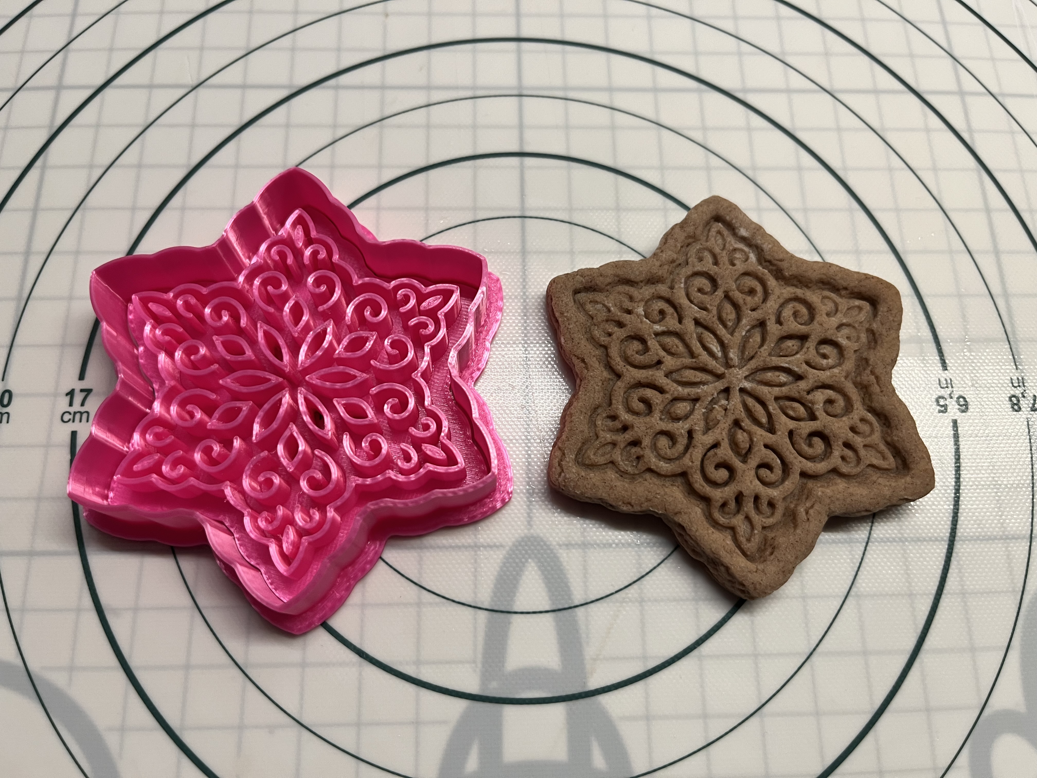 Snowflake 2 cookie cutter