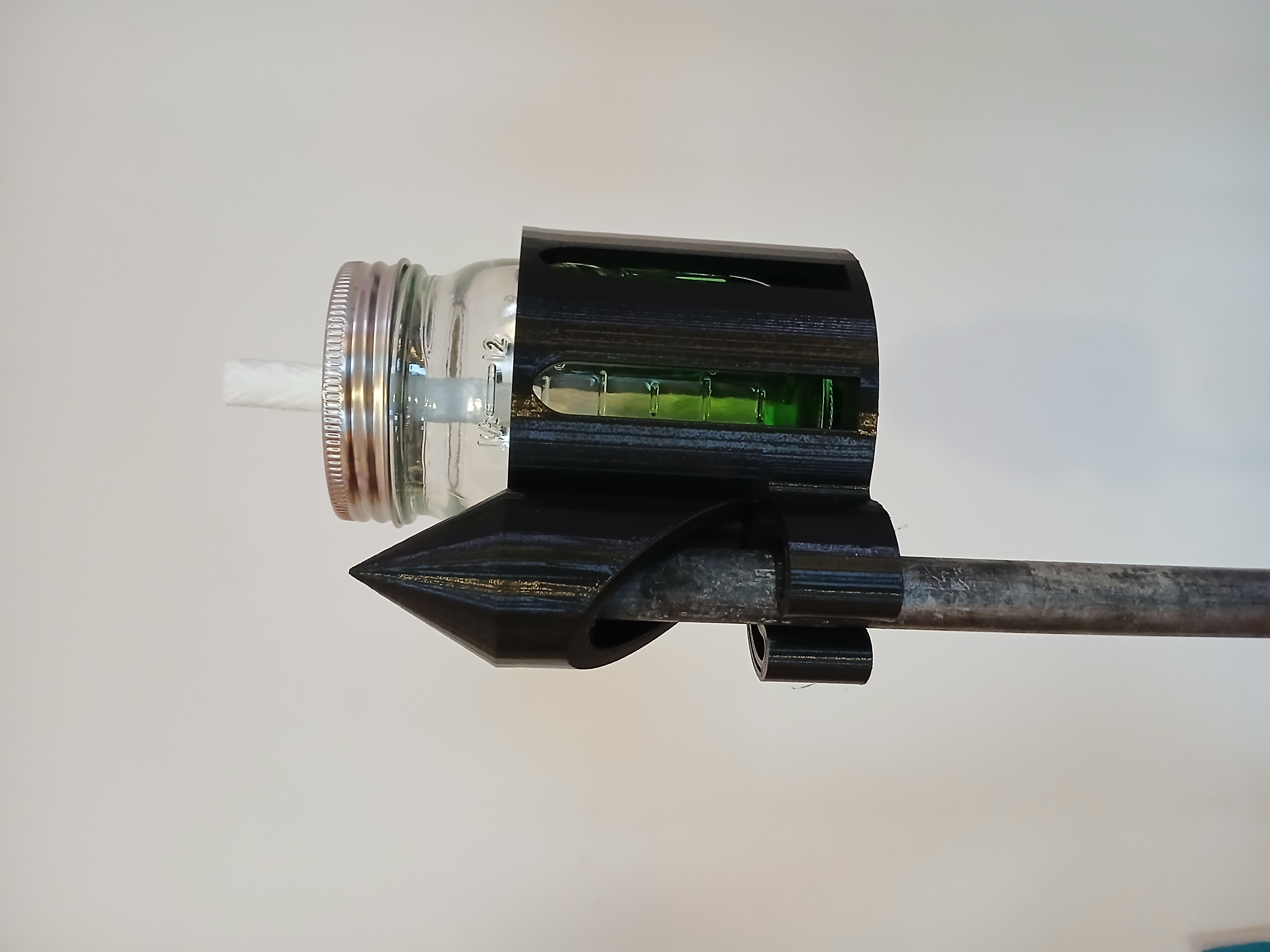 Mason Jar tiki torch holder — thumbnail 2