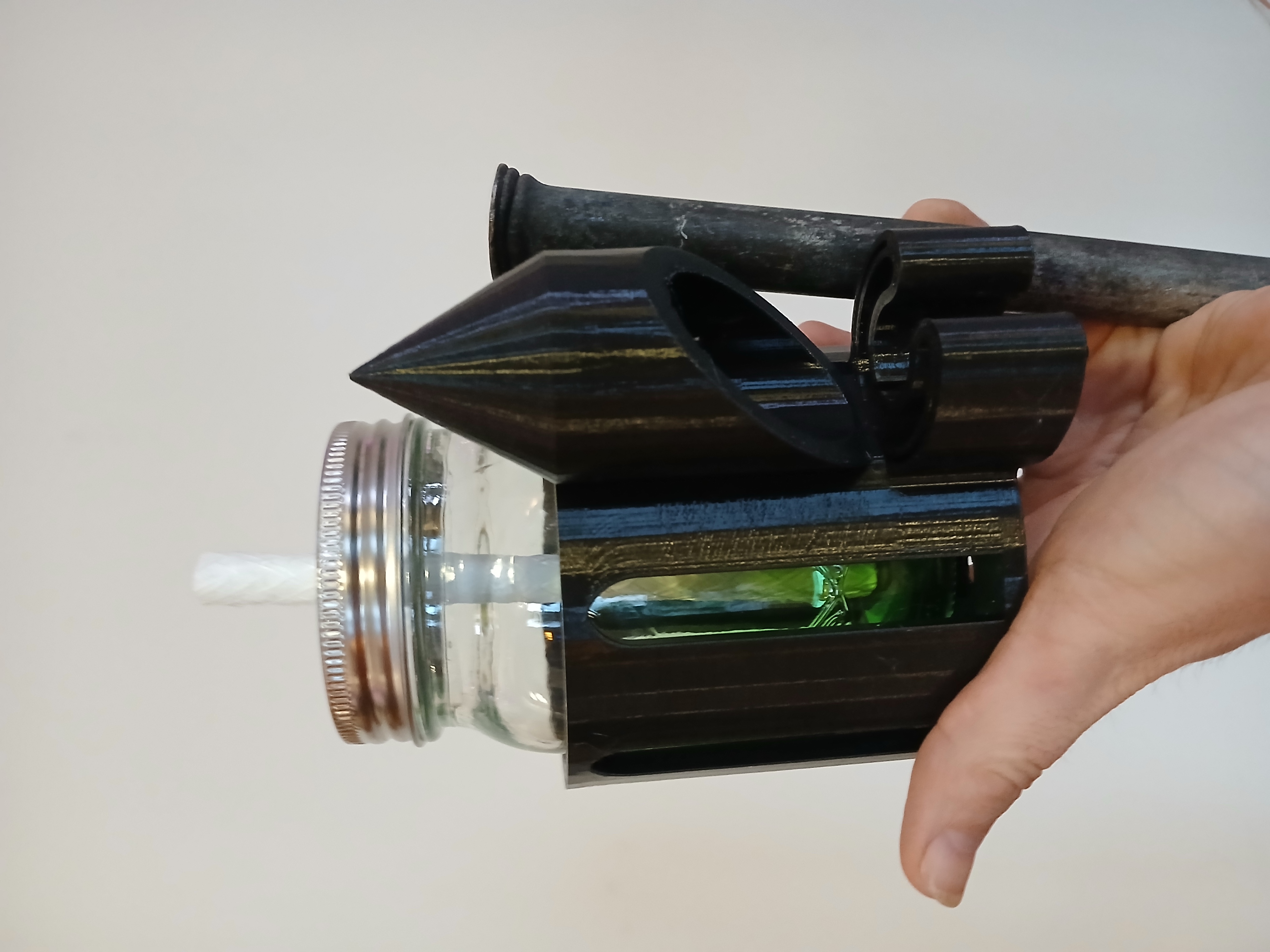 Mason Jar tiki torch holder — thumbnail 4