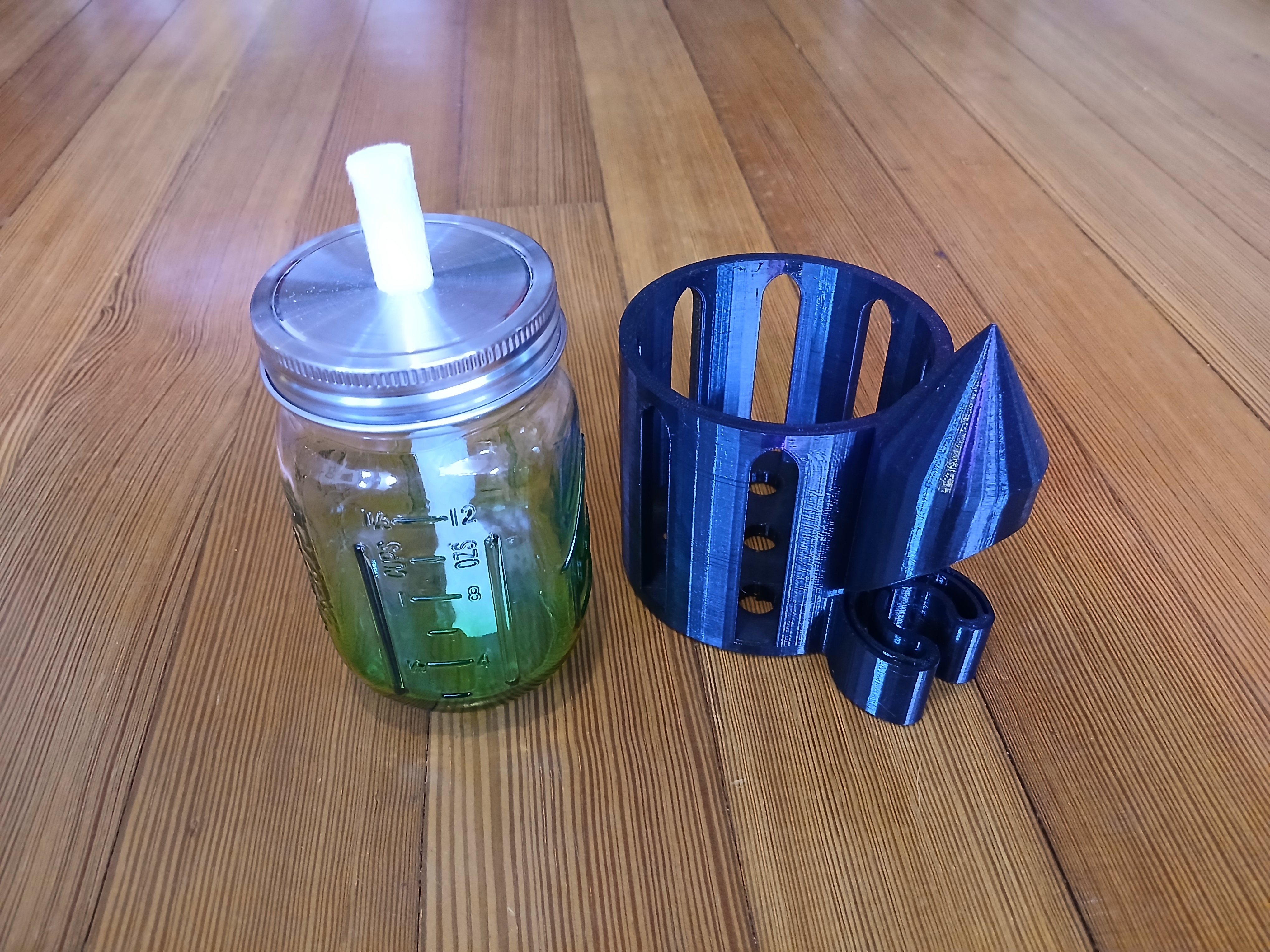 Mason Jar tiki torch holder — thumbnail 5