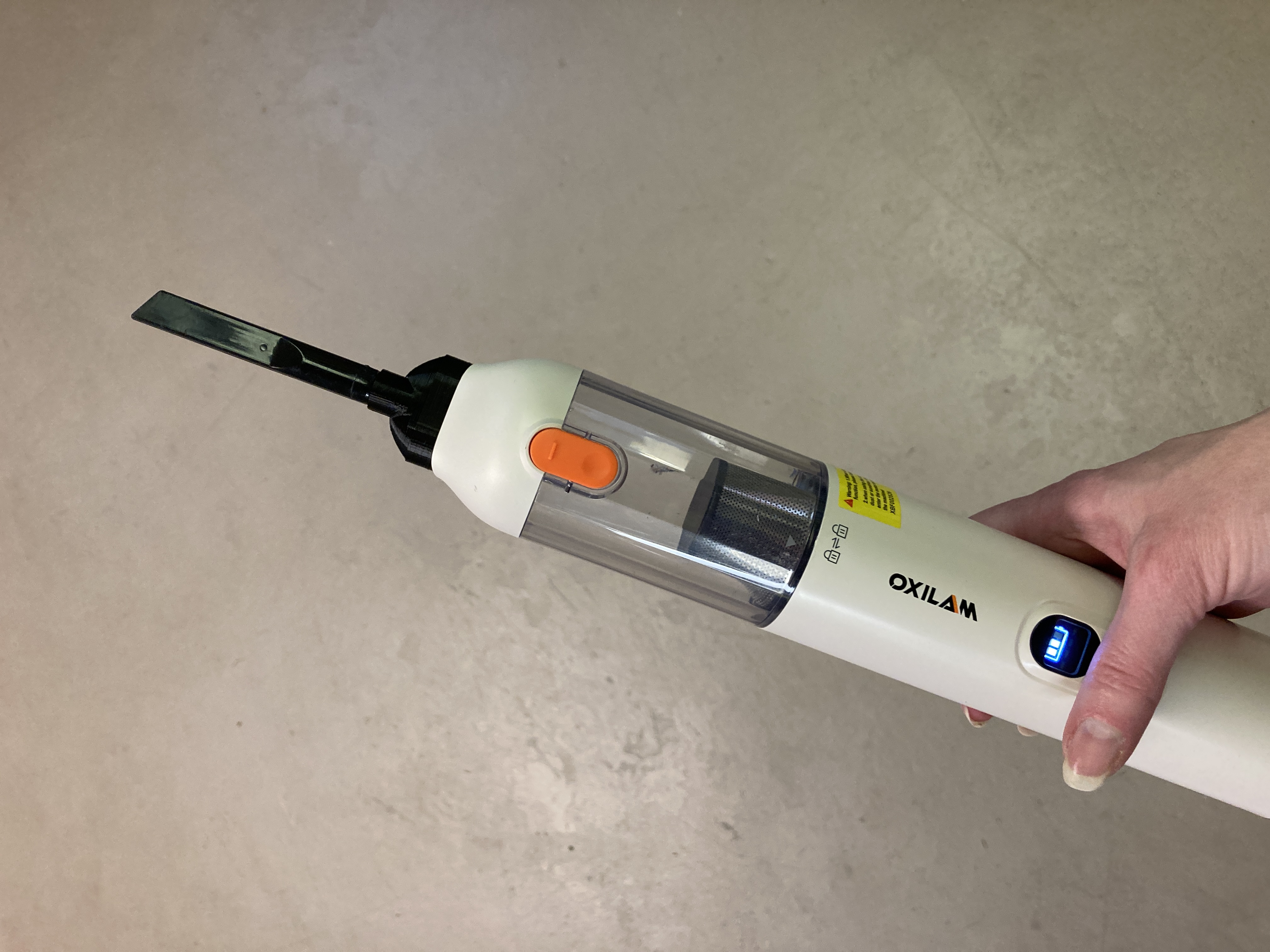 Oxilam handheld vacuum adapter