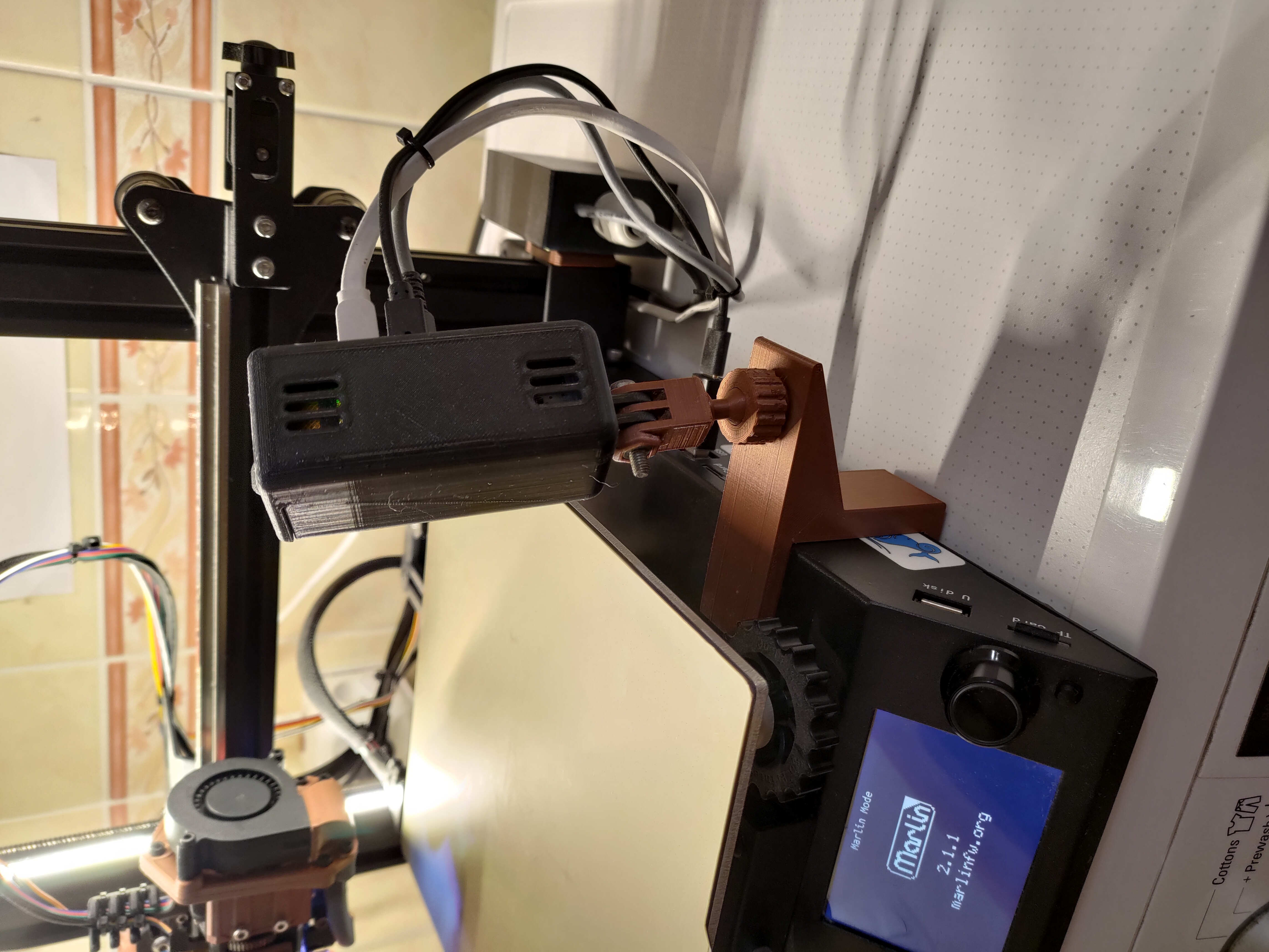 Biqu B1 Ball Joint Camera Mount 3D model thumbnail