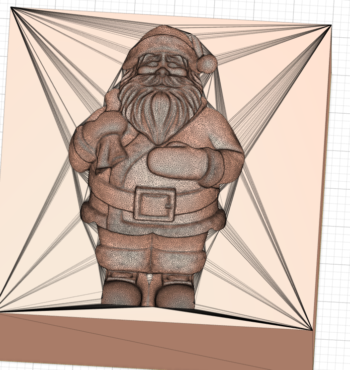 Cookie form - Santa Claus