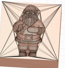Cookie form - Santa Claus