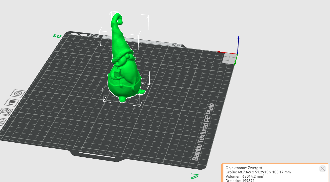 Zwerg Dwarf 3d Scan