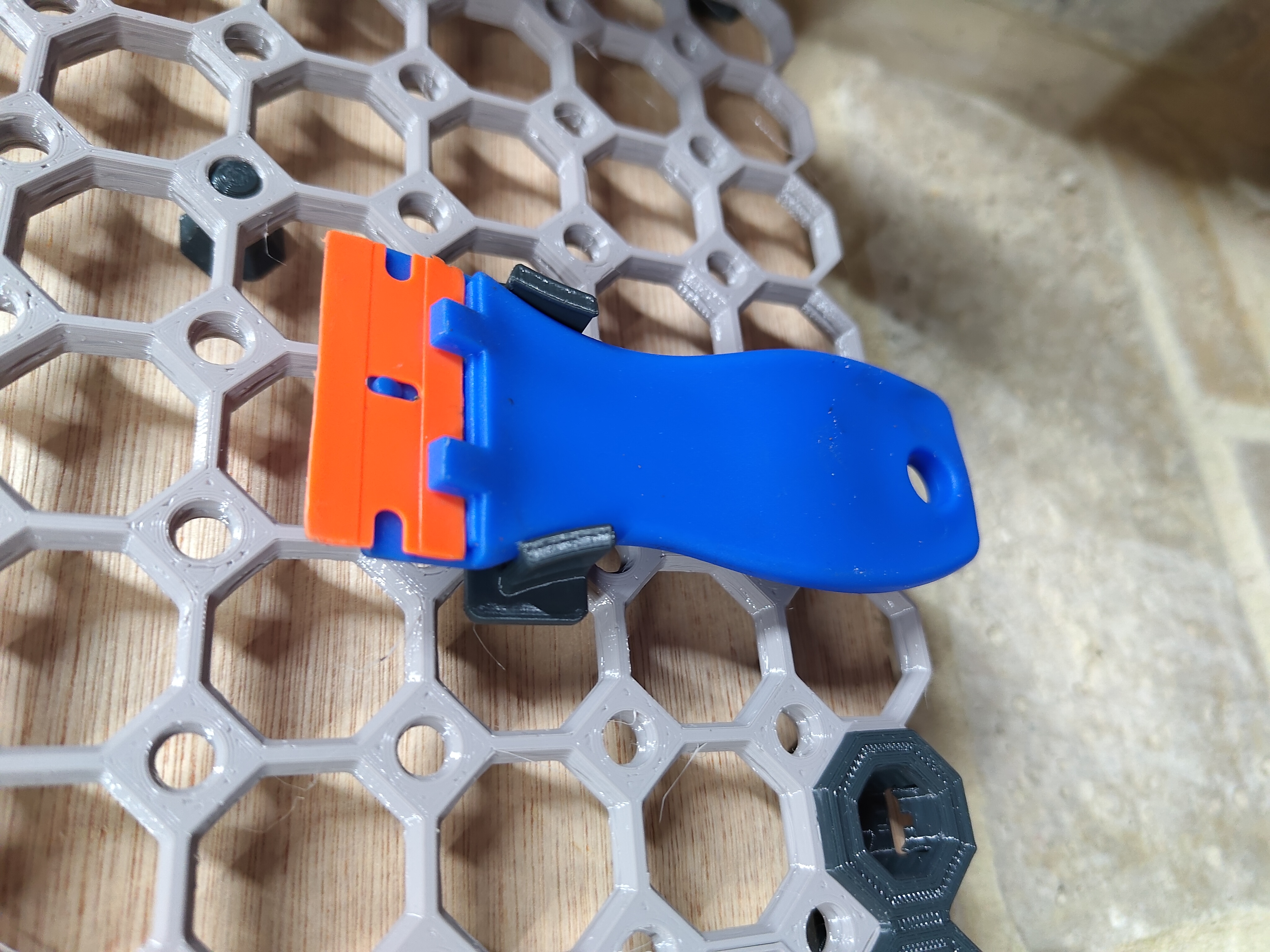 Plastic Razor Blade Scraper multiboard Holder
