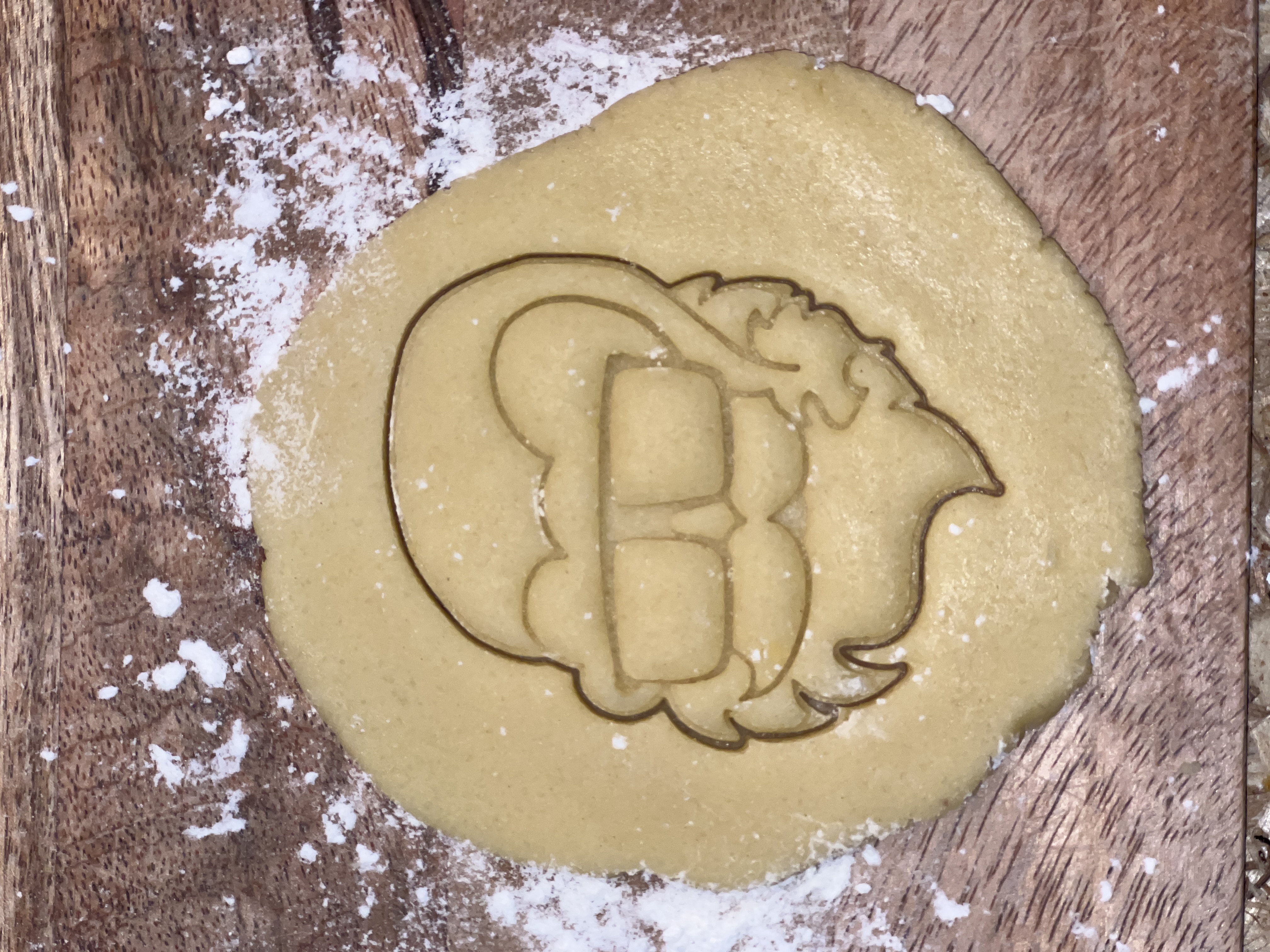 wicked cool santa cookie cutter