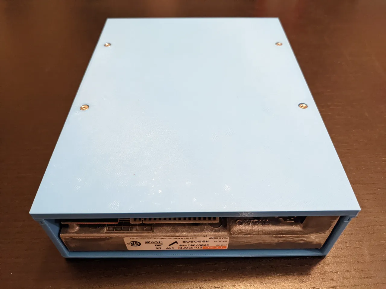 5.25＂ Floppy Drive Case by aschmitz | Download free STL model
