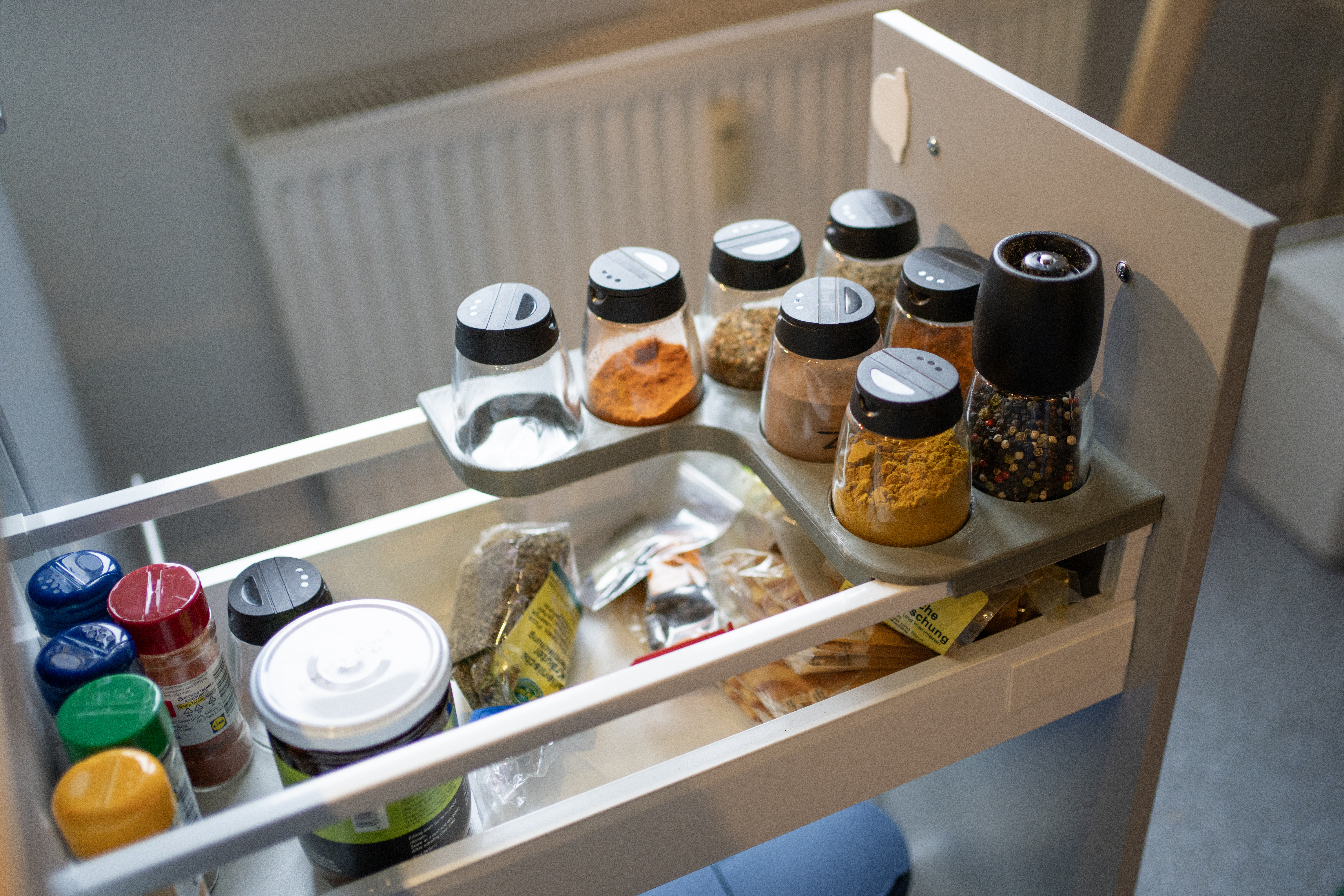Ikea Method Kitchen Rack | IHÄRDIG Spicecan organizer