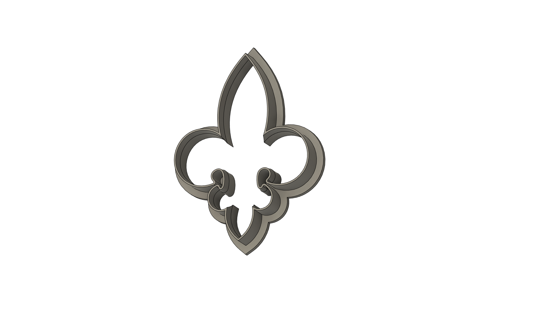 Lily cookie cutter