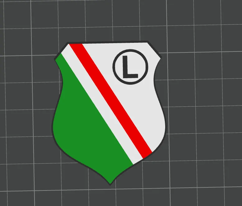 herb-legia-warszawa-by-lukas-oktaba-download-free-stl-model