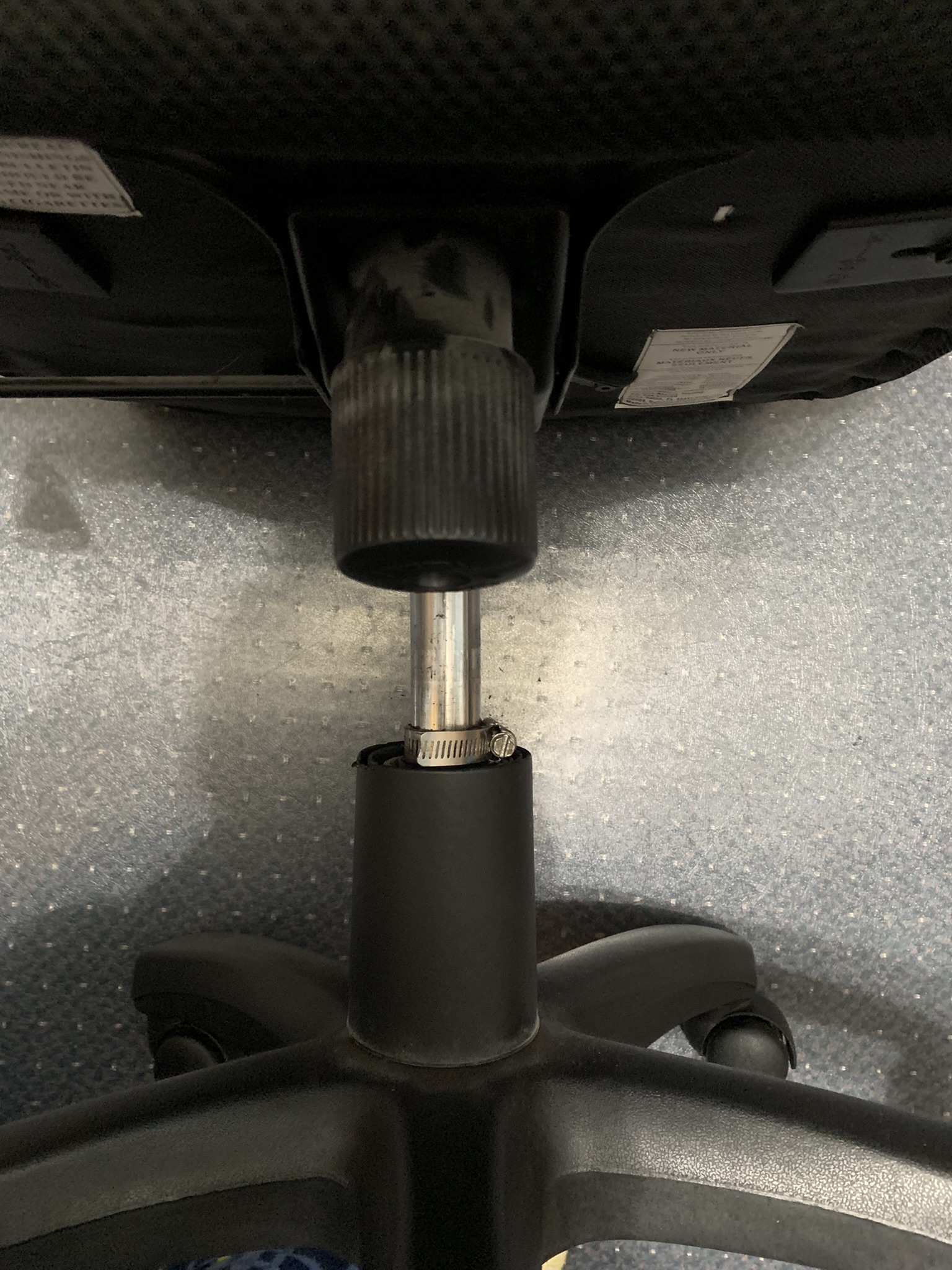Universal Sinking Office Desk Chair Fix