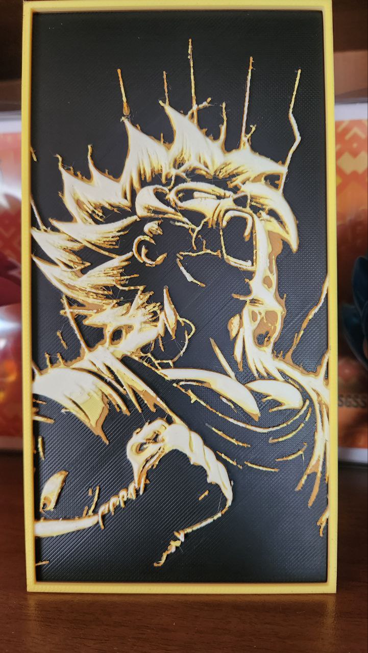Goku - HueForge