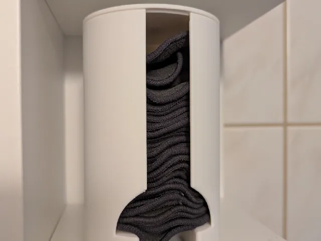 Dispenser for reusable Cotton Pads