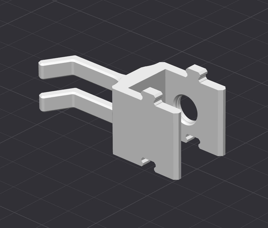 Miniatura 2 do modelo 3D Modular Cable Organizer
