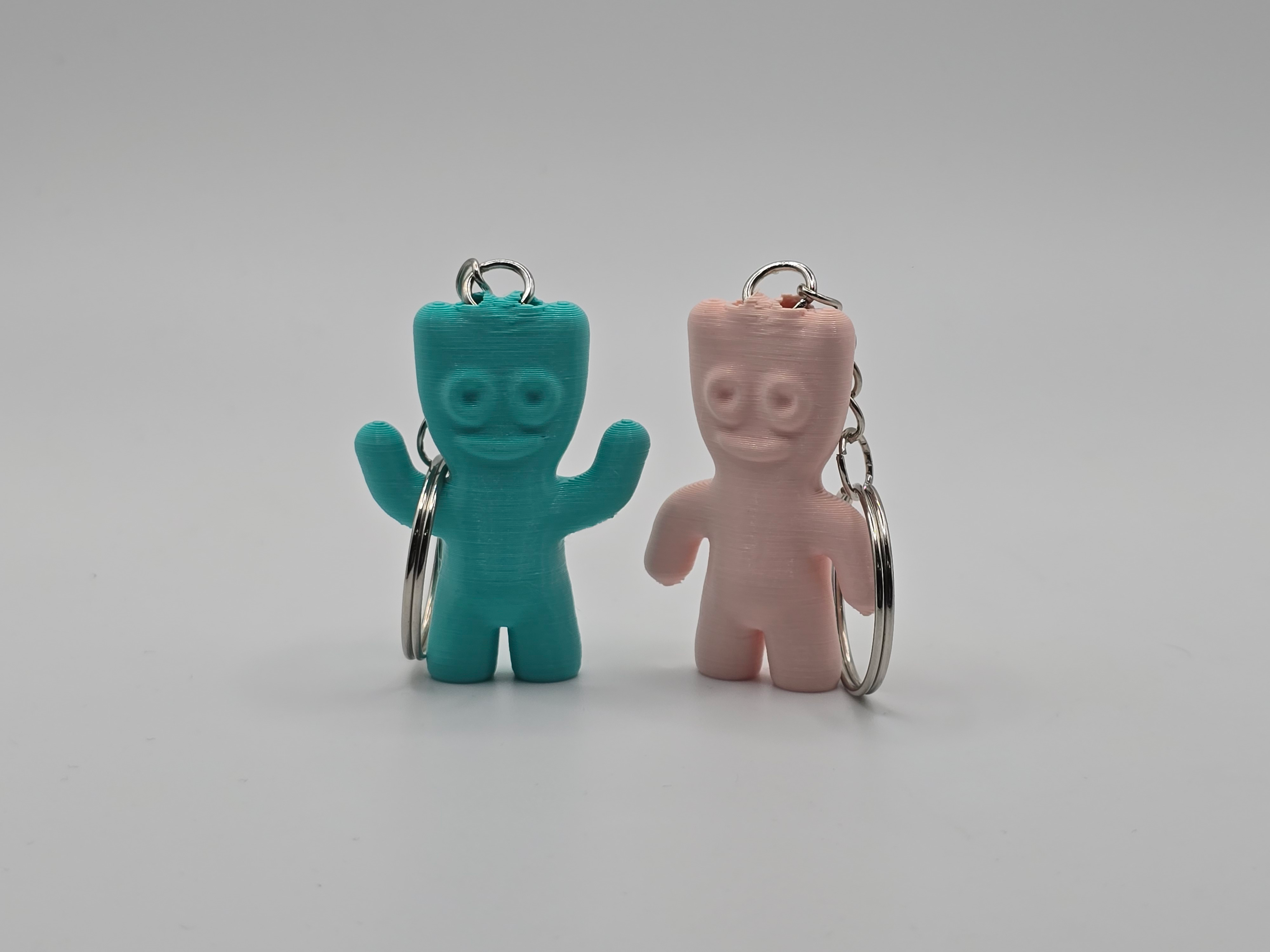 Sour Patch Kids Keychains (Remix) 3D model thumbnail
