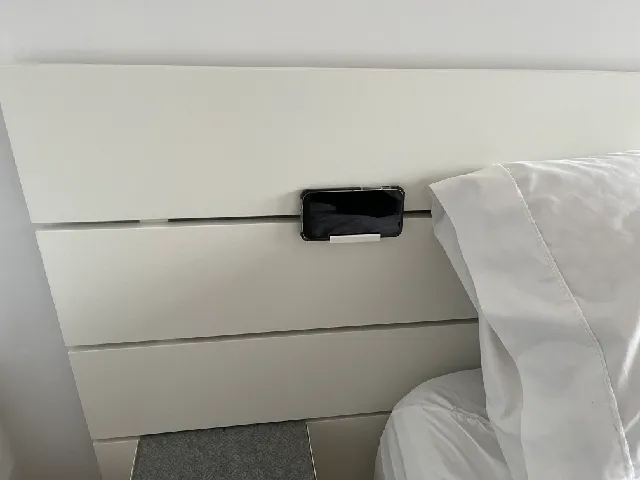IKEA Nordli Headboard Phone Holder / Slat wall