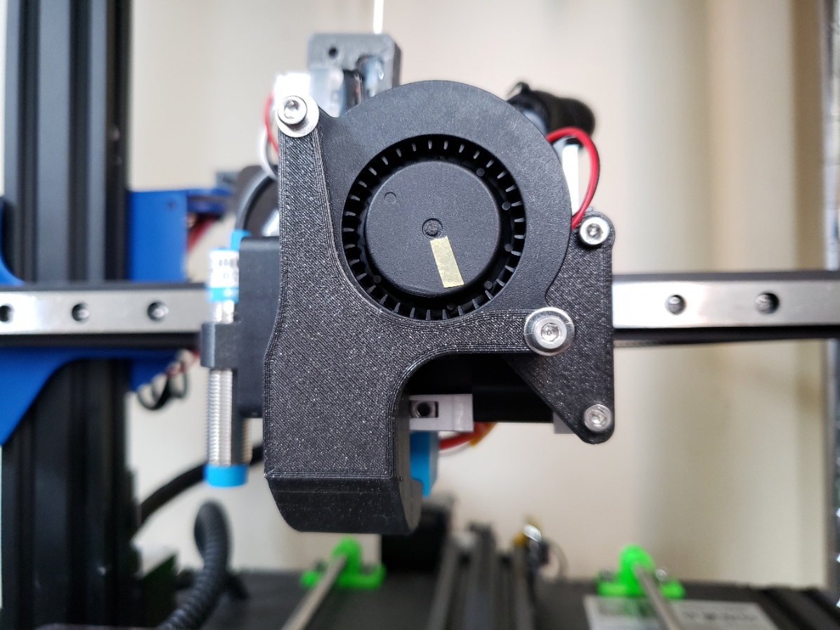 Tlianglelab MatrixExtruder Sinple5015FanDuct and bracket