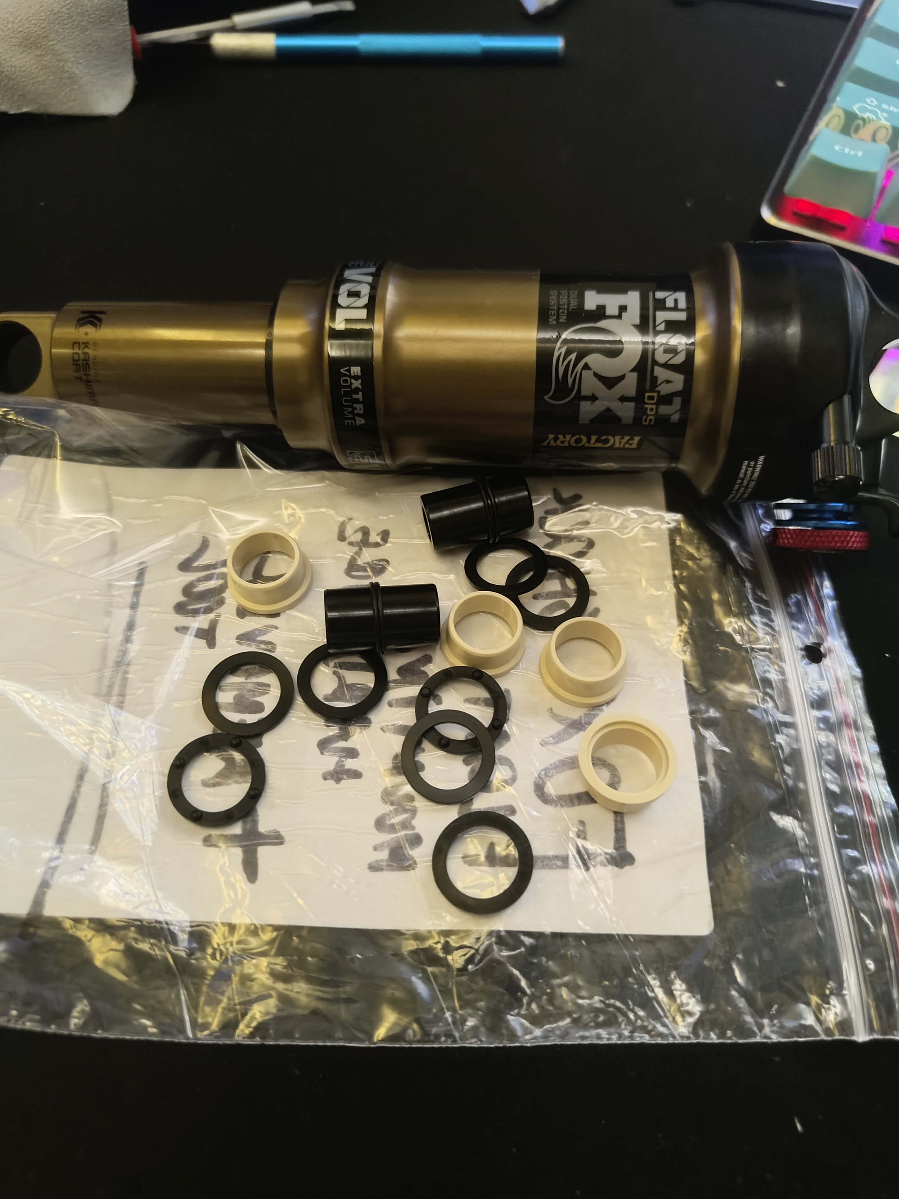 fox m8 shock mounting hardware remover