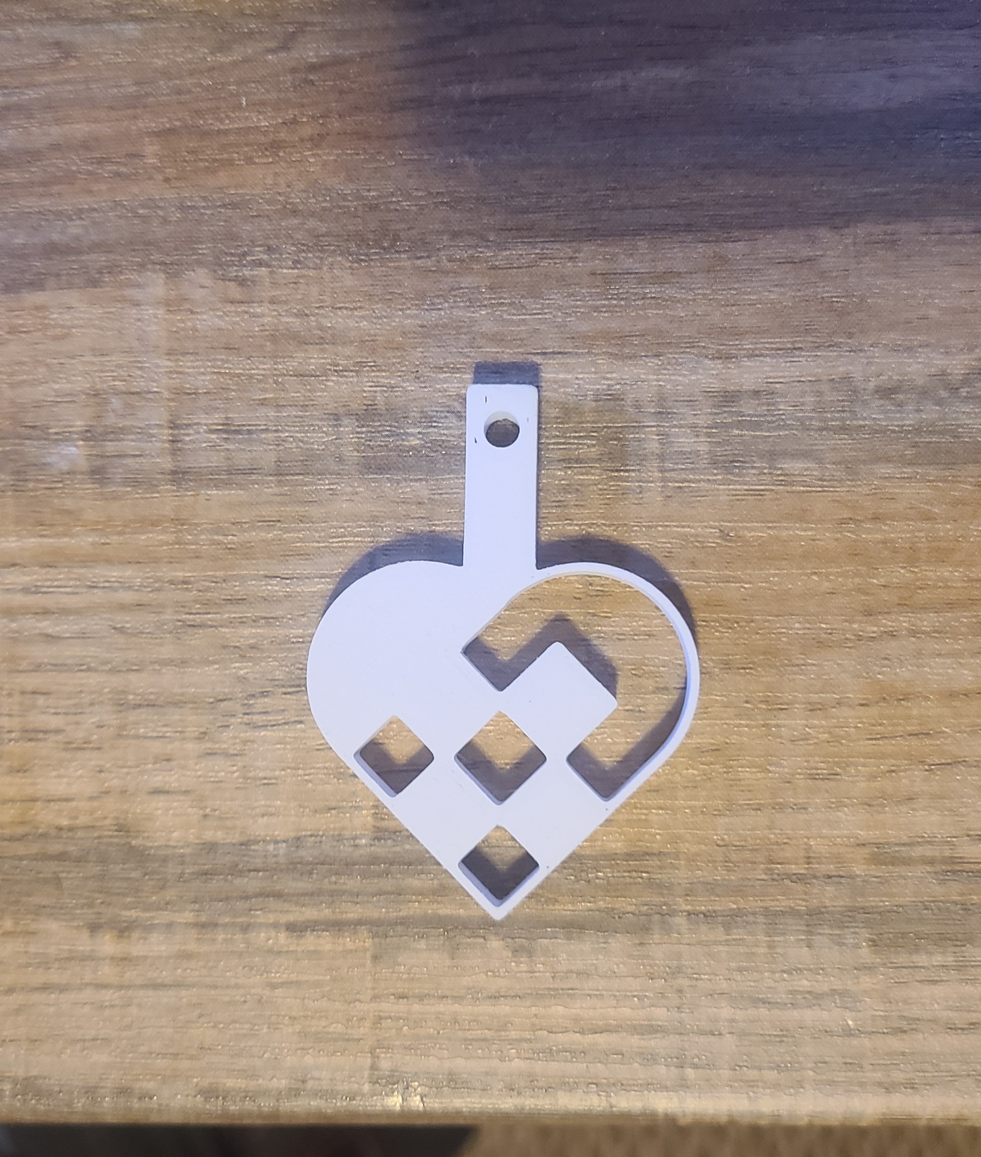 Danish Heart Keychain