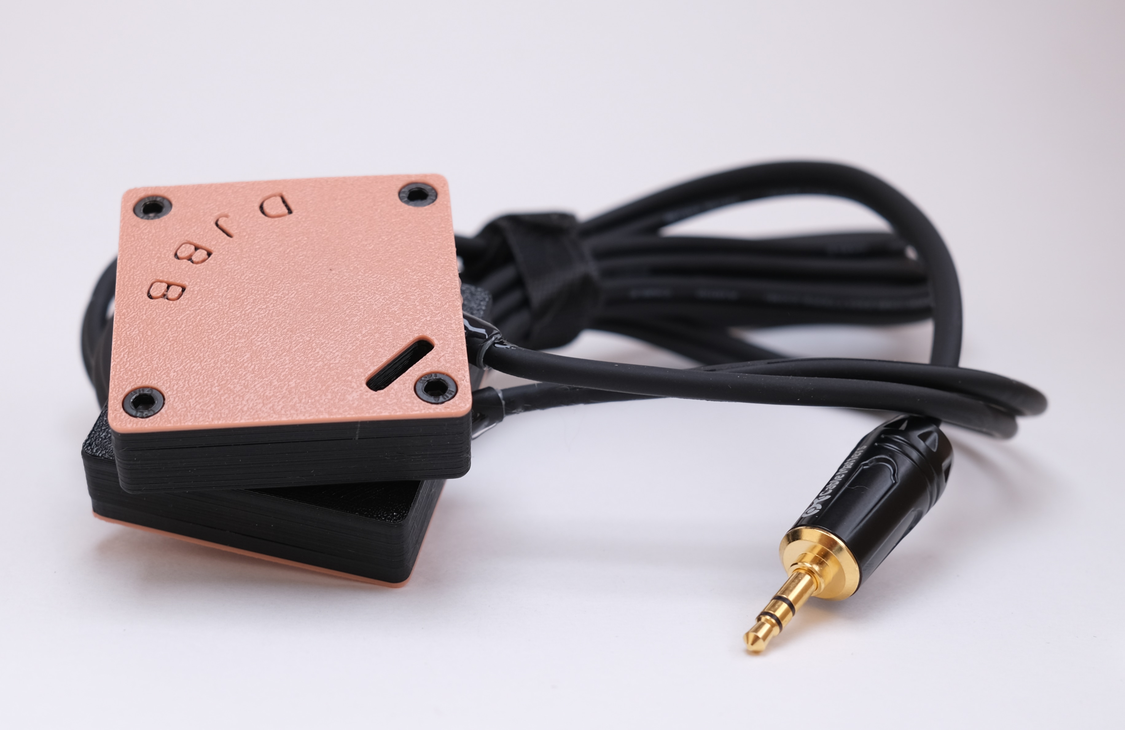 Indestructible Stereo Contact Microphones w/ Magnets