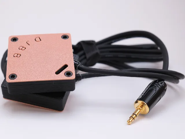 Indestructible Stereo Contact Microphones w/ Magnets