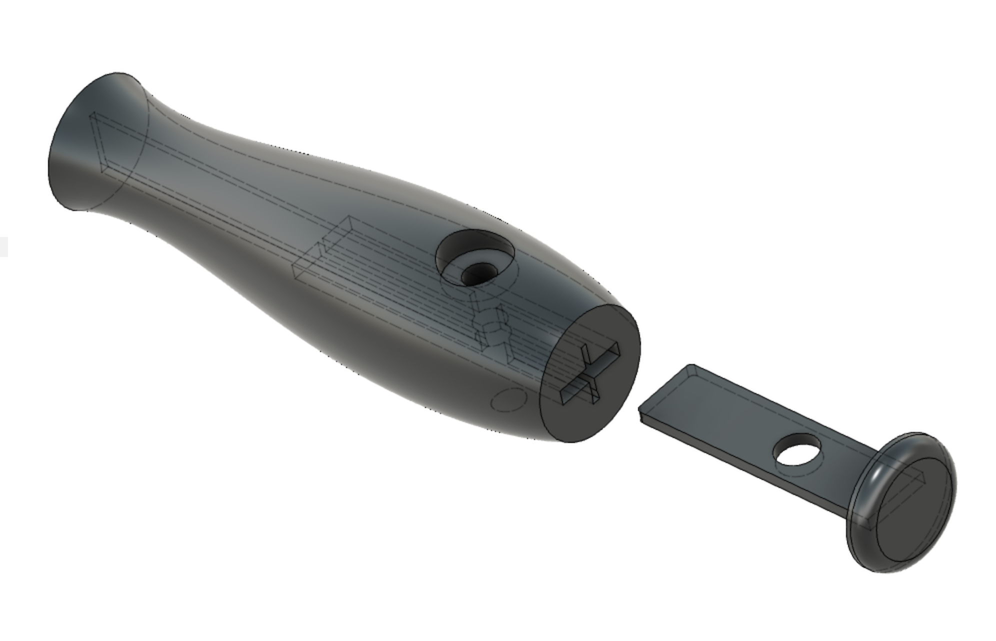 Hacksaw blade holder by PC2CV Download free STL model